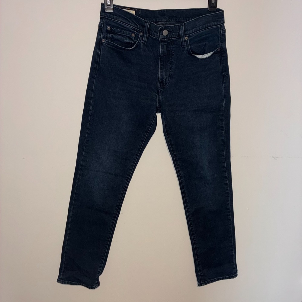 Levis 511 Premium Slim Fit Jeans Mens W32 L30 Black Wash Denim